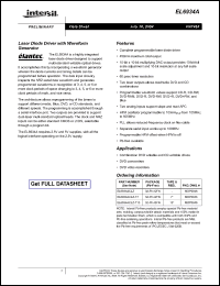 Click here to download EL6934ACLZ Datasheet