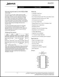 Click here to download ISL6721ABZ Datasheet