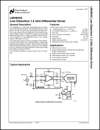 Click here to download LMH6555SQE Datasheet