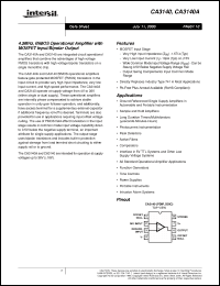 Click here to download CA3140AMZ Datasheet