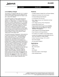 Click here to download ISL9205BIRZ Datasheet