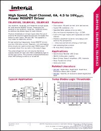 Click here to download ISL89162FBEAZ Datasheet