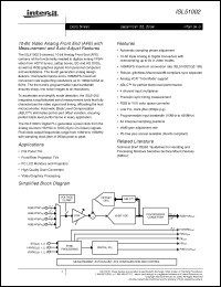Click here to download ISL51002CQZ-150 Datasheet