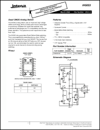 Click here to download IH5053CDE Datasheet