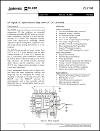 Click here to download ZL2106ALBNT1 Datasheet