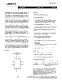 Click here to download ISL62873HRUZ-T Datasheet