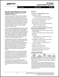 Click here to download ISL6324AIRZ Datasheet