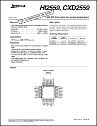 Click here to download HI2559JCQ Datasheet