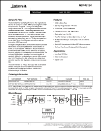 Click here to download HSP43124SC-45Z Datasheet