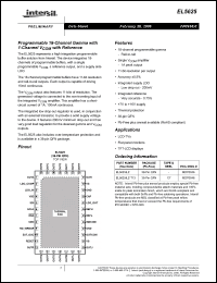 Click here to download EL5625ILZ-T13 Datasheet