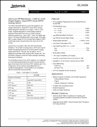 Click here to download ISL54056IRUZ-T Datasheet