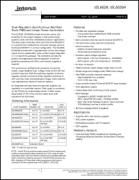 Click here to download ISL6529CRZ Datasheet