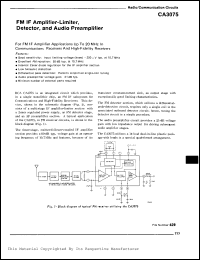 Click here to download CA3075 Datasheet
