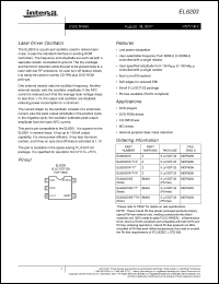 Click here to download EL6203CW-T13 Datasheet