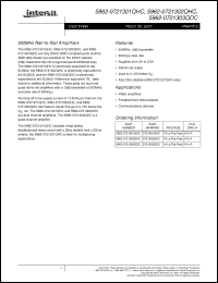 Click here to download 5962-0721303QDC Datasheet