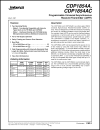 Click here to download CDP1854AQ Datasheet