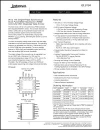 Click here to download ISL8104CBZ Datasheet