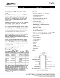 Click here to download EL4583CSZ Datasheet