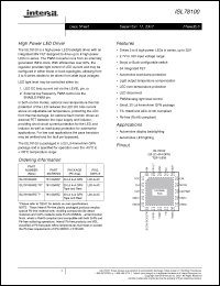 Click here to download ISL78100ARZ Datasheet