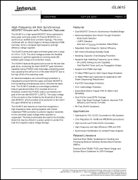 Click here to download ISL6615 Datasheet