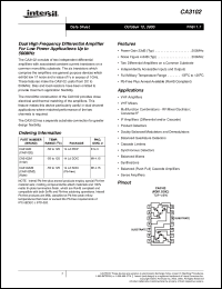 Click here to download CA3102_05 Datasheet