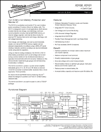 Click here to download X3100_08 Datasheet