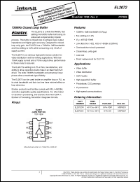 Click here to download EL2072 Datasheet