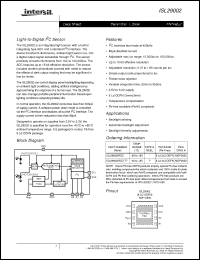 Click here to download ISL29002IROZ Datasheet