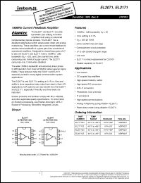 Click here to download EL2071 Datasheet