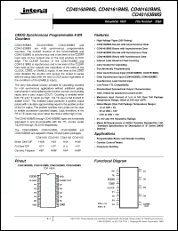 Click here to download CD40161 Datasheet