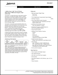 Click here to download ISL6441 Datasheet