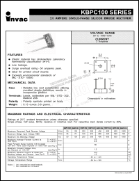 Click here to download KBPC1005 Datasheet