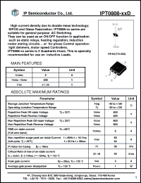 Click here to download IPT0808-BED Datasheet