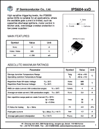 Click here to download IPS604-06D Datasheet