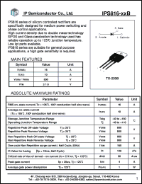 Click here to download IPS816-25B Datasheet