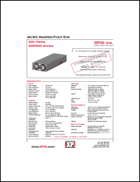 Click here to download CDP500PS48 Datasheet