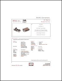 Click here to download PD40-10 Datasheet