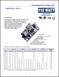 Click here to download PU110-23A Datasheet