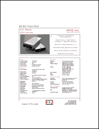 Click here to download ZCA8CPS12 Datasheet