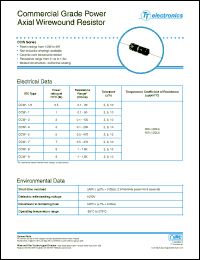 Click here to download CCW-7-1001-G-LF-BLK Datasheet