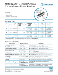 Click here to download MMC0310501503F7 Datasheet