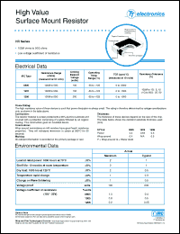 Click here to download HR0805P1000SW Datasheet
