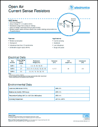 Click here to download OAR5R100F Datasheet