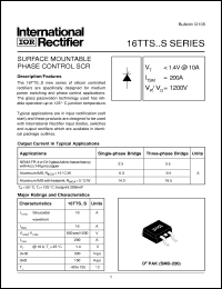 Click here to download 16TTS08 Datasheet