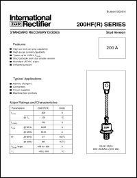 Click here to download 200HF Datasheet
