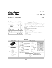 Click here to download 20CJQ100 Datasheet