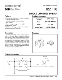 Click here to download IR2121 Datasheet