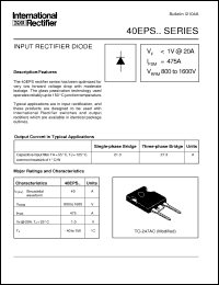 Click here to download 40EPS Datasheet