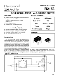 Click here to download IR2153 Datasheet