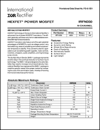 Click here to download IRFN350 Datasheet